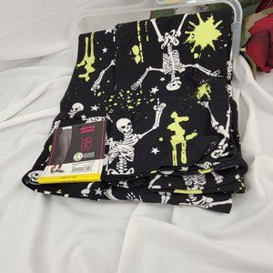 Super Soft Halloween Skeleton Design Legging